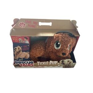 Little Tikes Rescue Tales Tickle Pup, Interactive Cuddly Soft Plush Goldendoodle